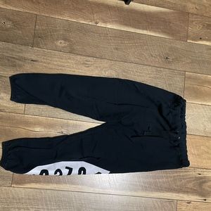 Black Volcom sweat pants